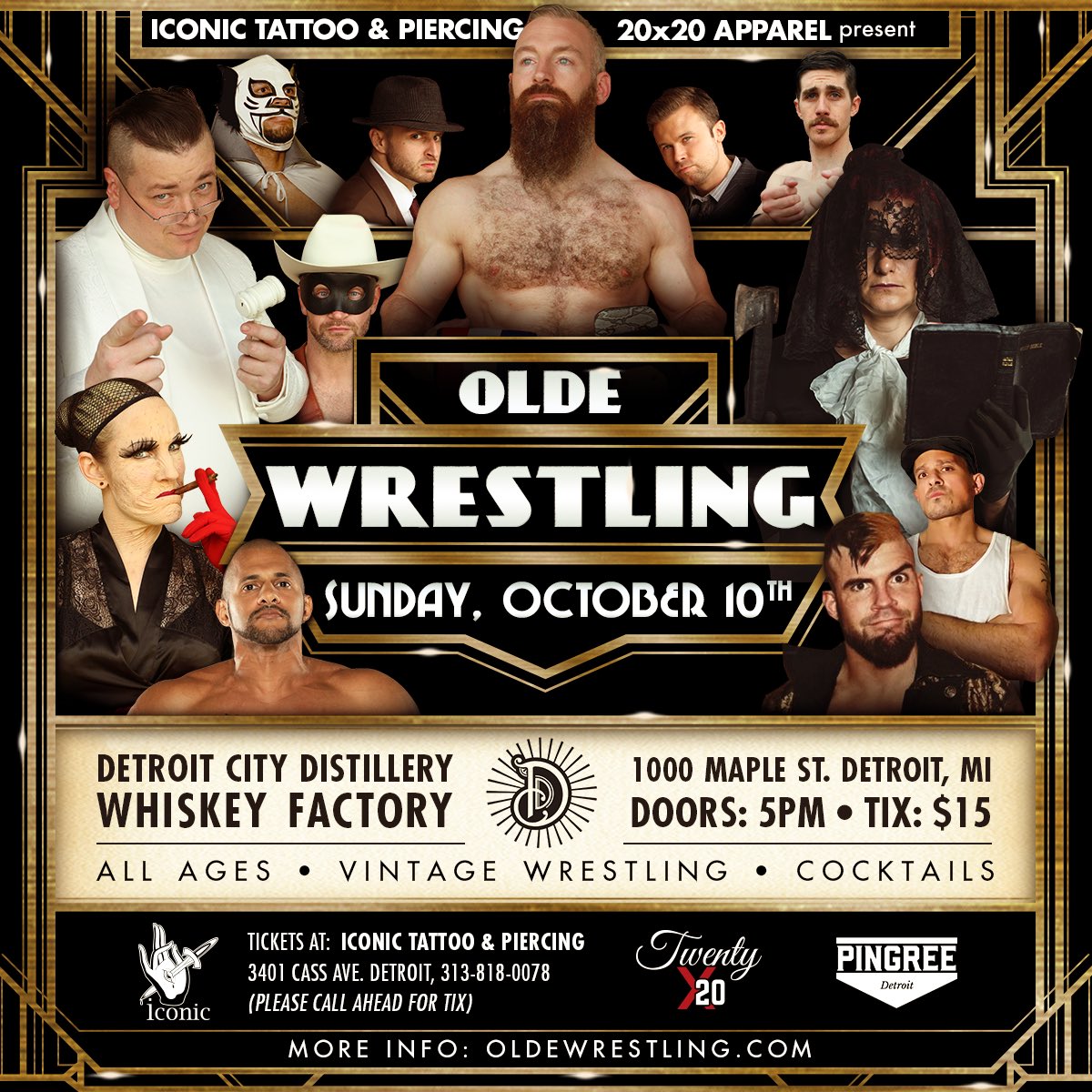 oldewrestling's tweet photo. Official talent announcements start tomorrow! In the meantime, tickets for our detroit return are only $15 and available now!

https://t.co/FK5tXFlJ70 https://t.co/y7gjhdkQmg