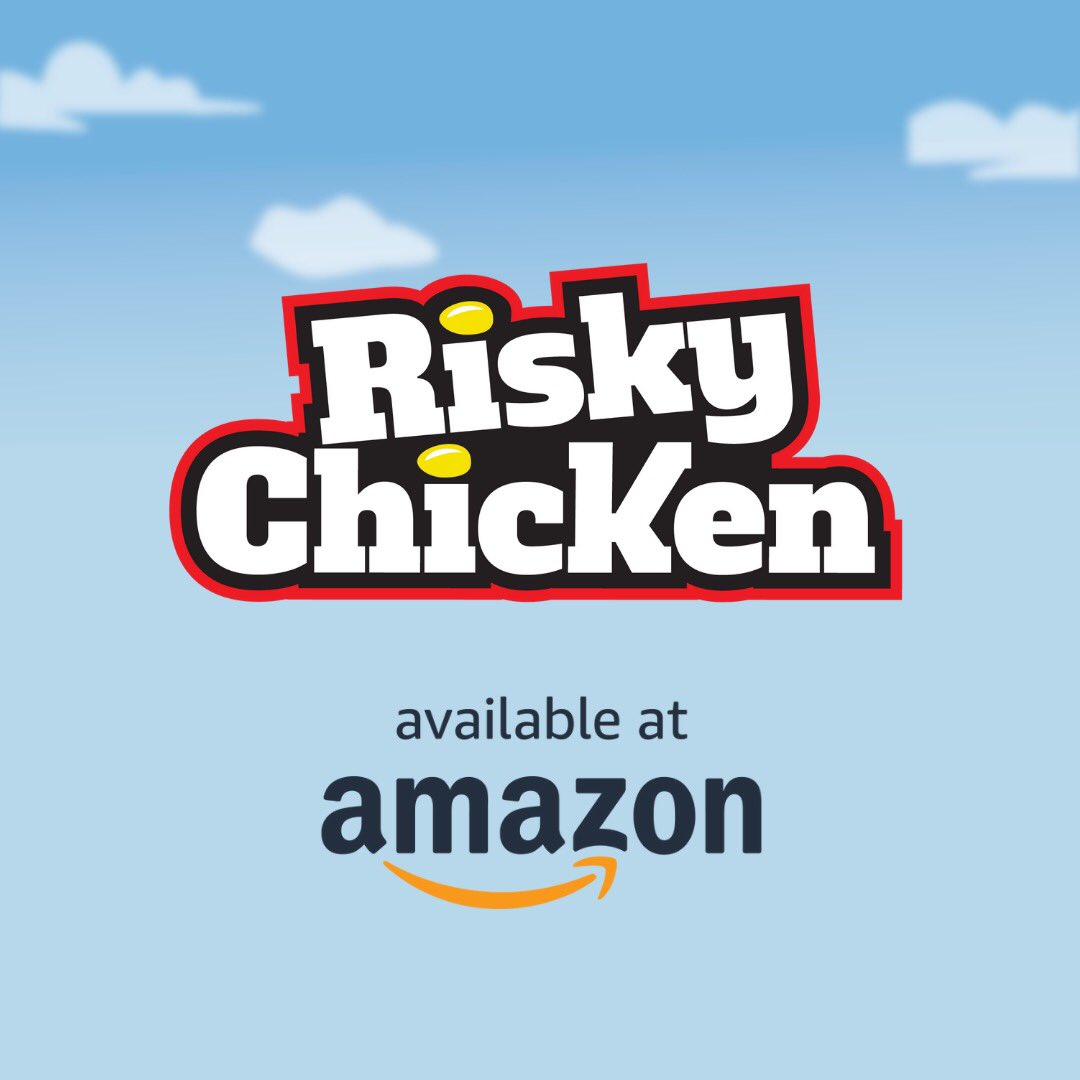 Risky_Chicken's tweet photo. Risky Chicken is now available on Amazon! If you’ve played Risky Chicken, please consider leaving an Amazon review! #BoardGames #Amazon #RiskyChicken https://t.co/WUK137fg2V
