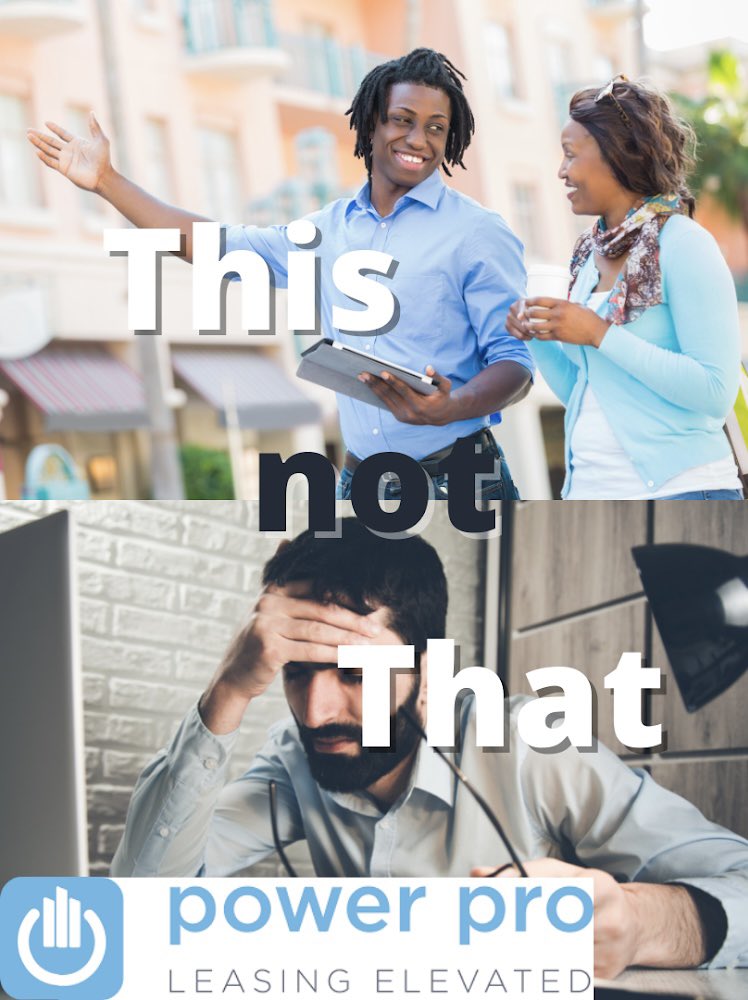 PowerProLeasing's tweet image. This is so much better than that.
#LeasingElevated