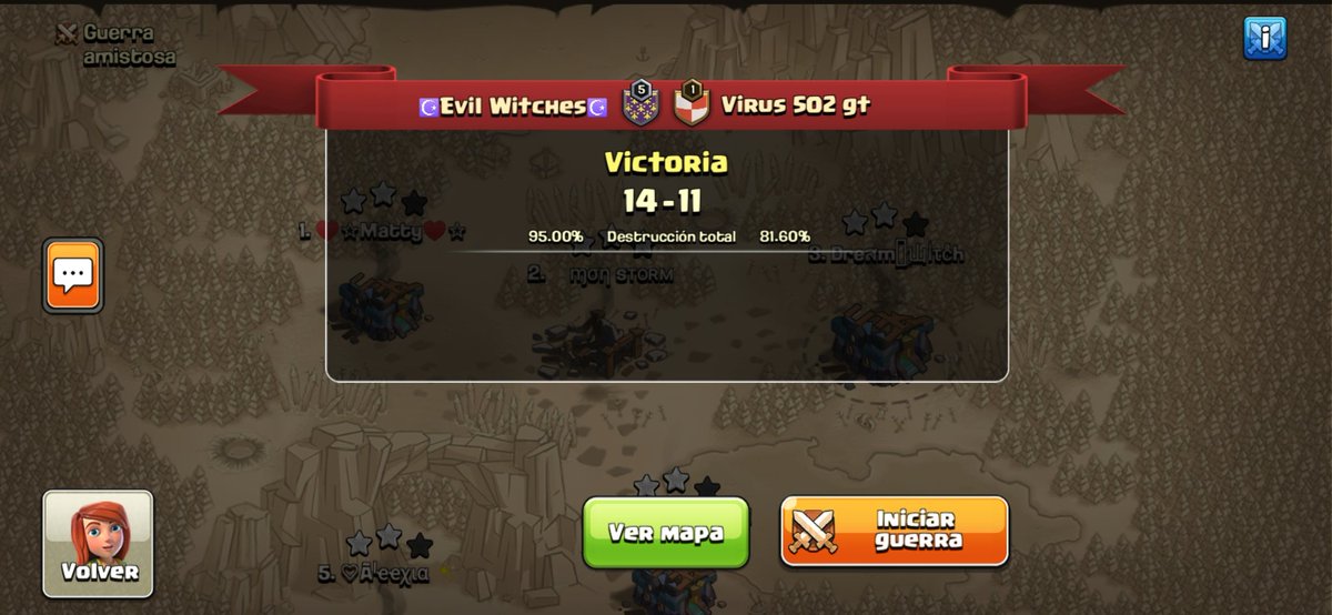 Semana 3 de <a href="/LeagueHispanic/">Monster League</a>  modalidad Centauro only th13 🧙‍♀️
Excelente guerra chicas 💜🧙‍♀️💜
Gg <a href="/Virus502gt/">Virus 502</a>  🙌.  Gracias por el directo <a href="/FernanDONGames/">FernanDON Games</a> mito💜
#EW #THEBEST