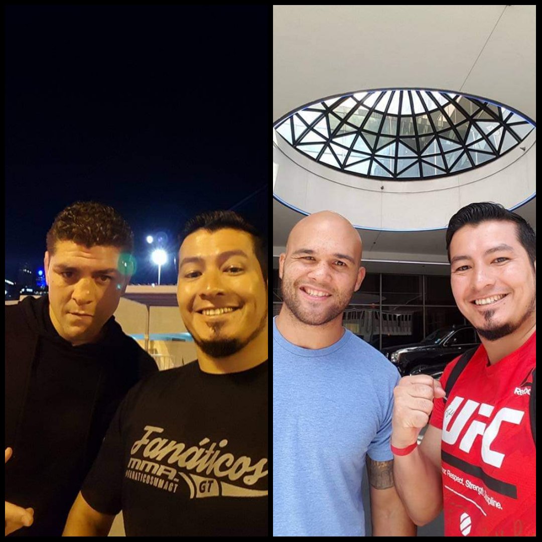 fanaticosMMAGT's tweet photo. Una foto del recuerdo con los dos protagonistas del #UFC266, la verdad soy muy fan de los dos y odio verlos perder. Rory debería ganar pero no me molestaría que Nick de la campanada. #TrueOGs #TBT https://t.co/7GBfkhXmpS