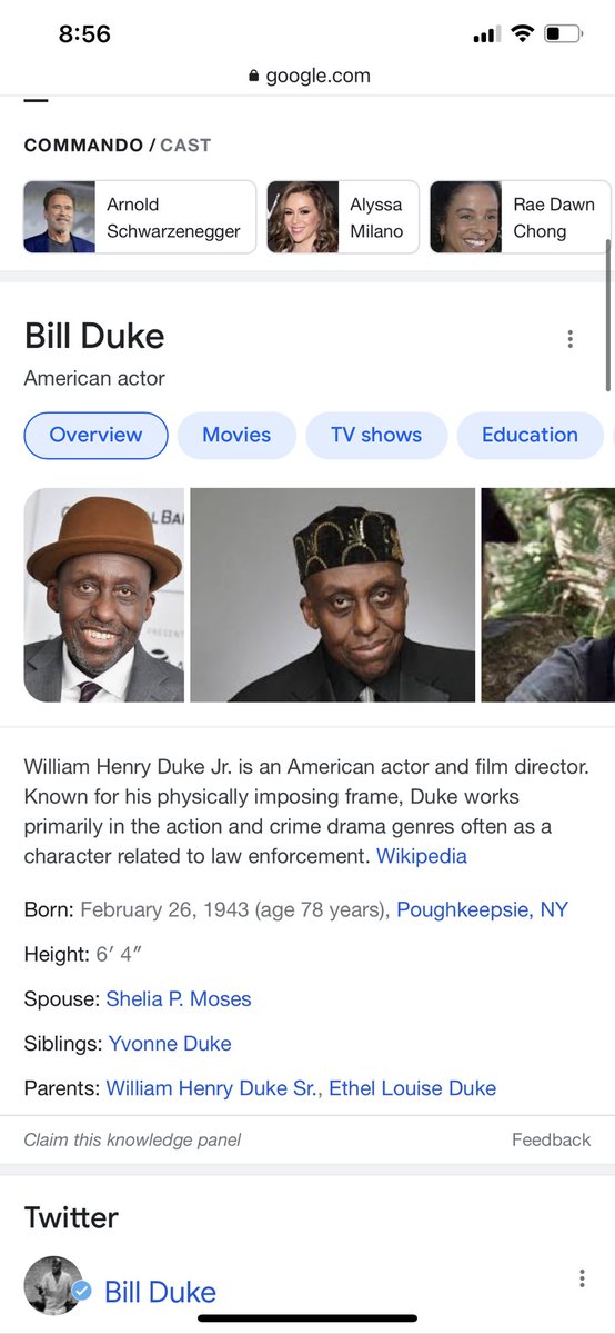 The Baby is totally Bill Duke #CallingItNow #TheMaskedSinger