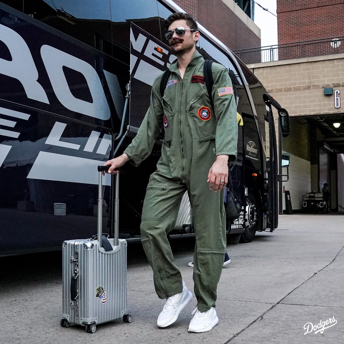 Dodgers's tweet photo. Goose. https://t.co/pAXiNKFJby