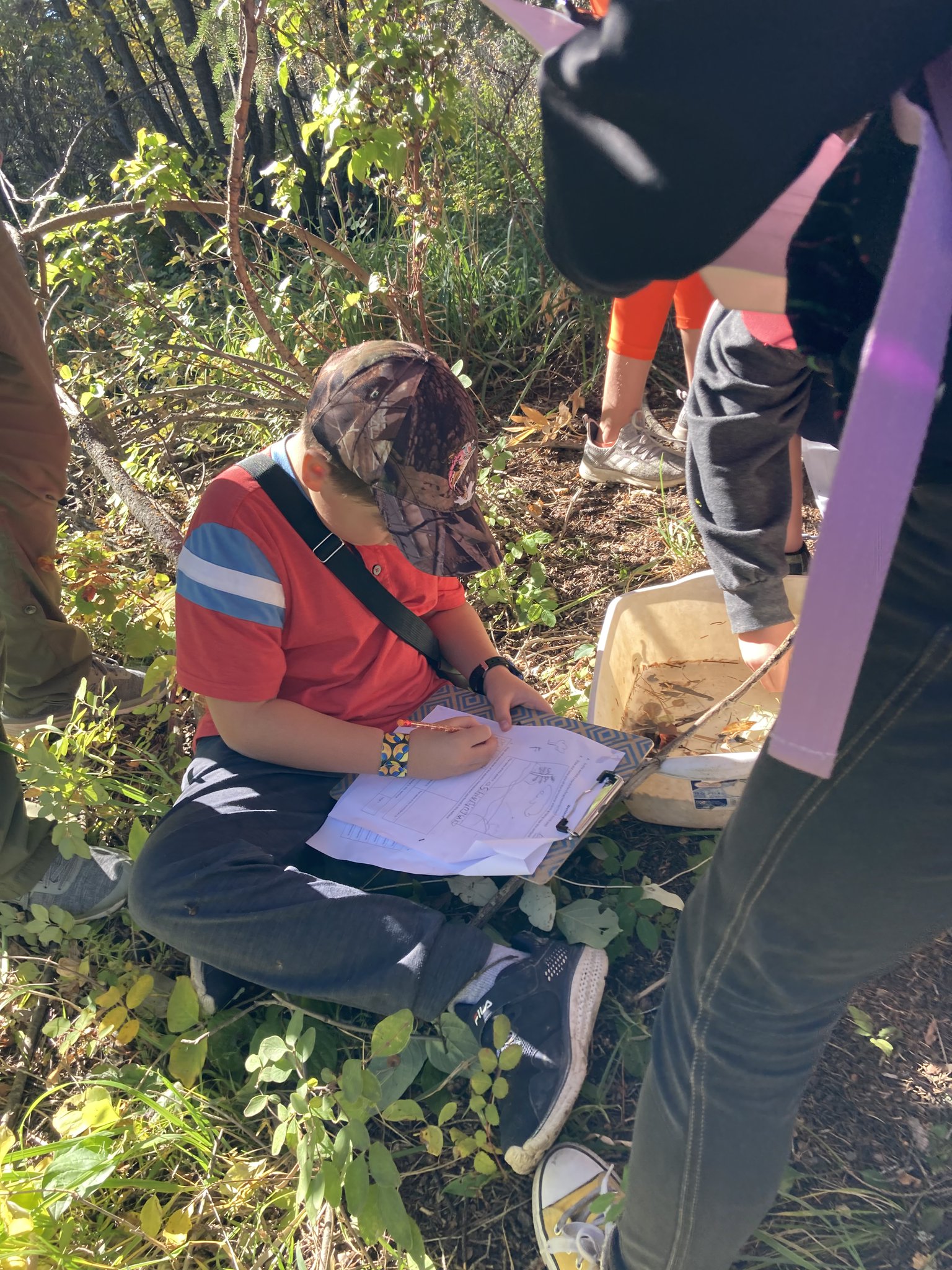 École Woodman School (Calgary Board of Education) on Twitter "Field studies programming in the