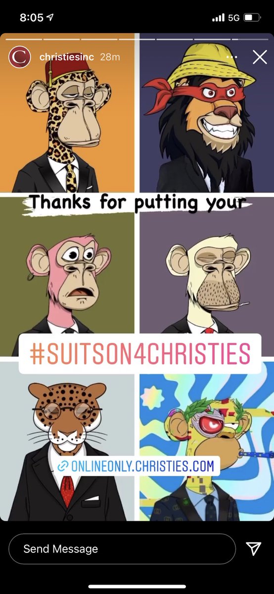 Probably nothing... #SUITSON4CHRISTIES