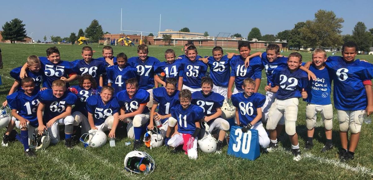 2026minutemen's tweet photo. Throwback of our 7th &amp; 8th grade Minutemen 🏈🏈🏈 https://t.co/zr3gMc3aym