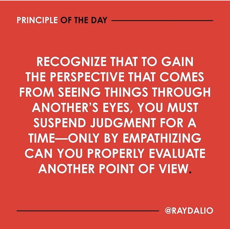 bronwynboweryi's tweet photo. We are trained to solve problems and to be right. Curiosity is the opposite of this. We need to put aside our insecurities and #BeCurious about #OtherPerspectives. We need to value #difference. @raydalio https://t.co/MdIN5EVTnn https://t.co/YY7AinGqtb
