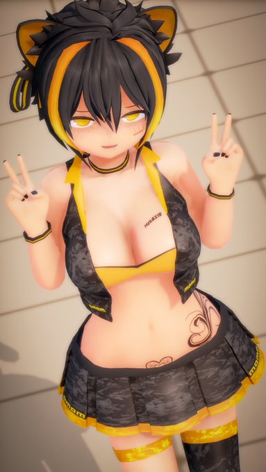 帰ったらポーズ集借りてMMDするかぁ 