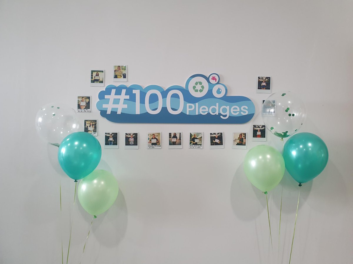 Everflow_Util's tweet photo. We've kickstarted our water-saving mission with 15 employees making it onto our Polaroid wall thanks to their pledges to #savewater โ but can we reach our goal of 100 pledges? ๐ #100pledges #GreatBigGreenWeek #TheTimeisNow @TheCCoalition https://t.co/eC0LvAFs8O