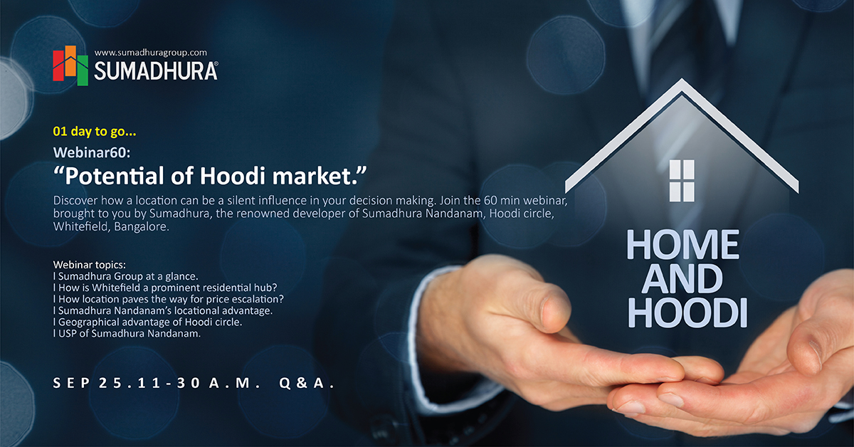 teamsumadhura's tweet photo. A recent #Realestate survey says it is a great time to buy a #house, as 80% to 90% of buyers continue to fulfill their dream and aspirations of owning a #home  To know more join the exclusive Live webinar. Just 1 day to go! Register now: https://t.co/J4RemguQFe https://t.co/ANWlBCN8Vz
