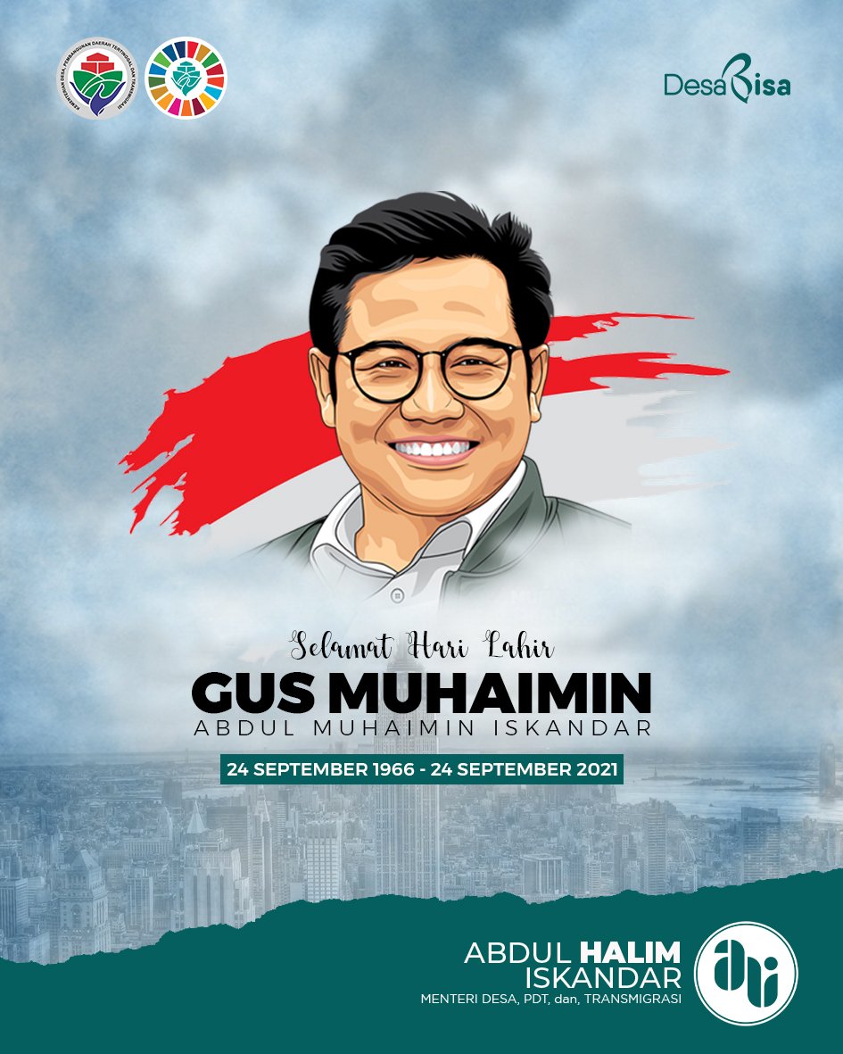 halimiskandarnu's tweet photo. Barokallahu fii umrik @cakimiNOW 
Semoga senantiasa diberikan keselamatan, kesehatan, kenikmatan, serta kekuatan dalam menjalankan amanah.

#HarlahGusMuhaimin https://t.co/K4GkYgB9gg