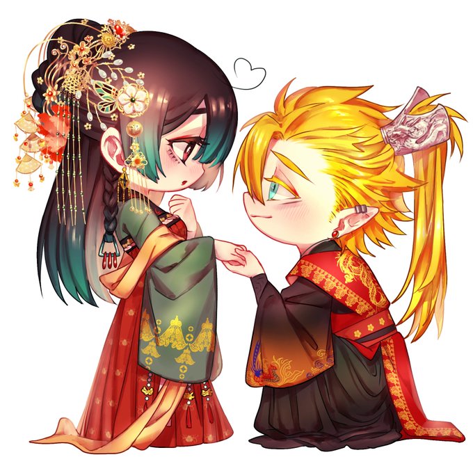 漢服のtwitterイラスト検索結果