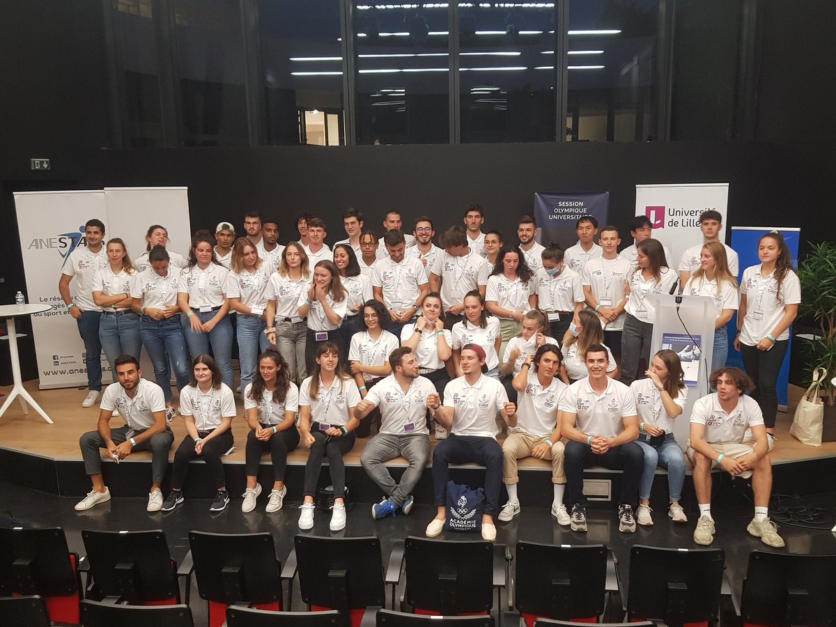 CORDONNIER_BEN's tweet image. #SOU2021, voici la promotion 2021 des 50 sessionnaires venant de toute la France !!

#ANOF 
@ANESTAPS 
@FFSportU 
@Paris2024
@FranceOlympique 
@univ_lille 
@FISU