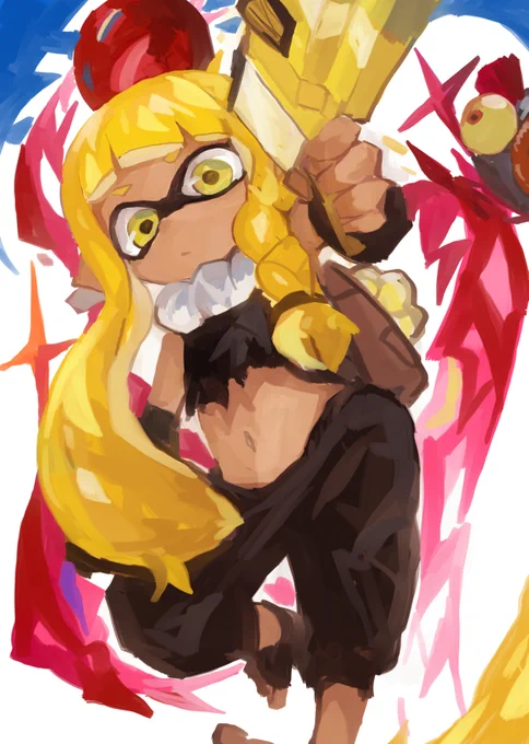 スプラトゥーン3のイカちゃん 