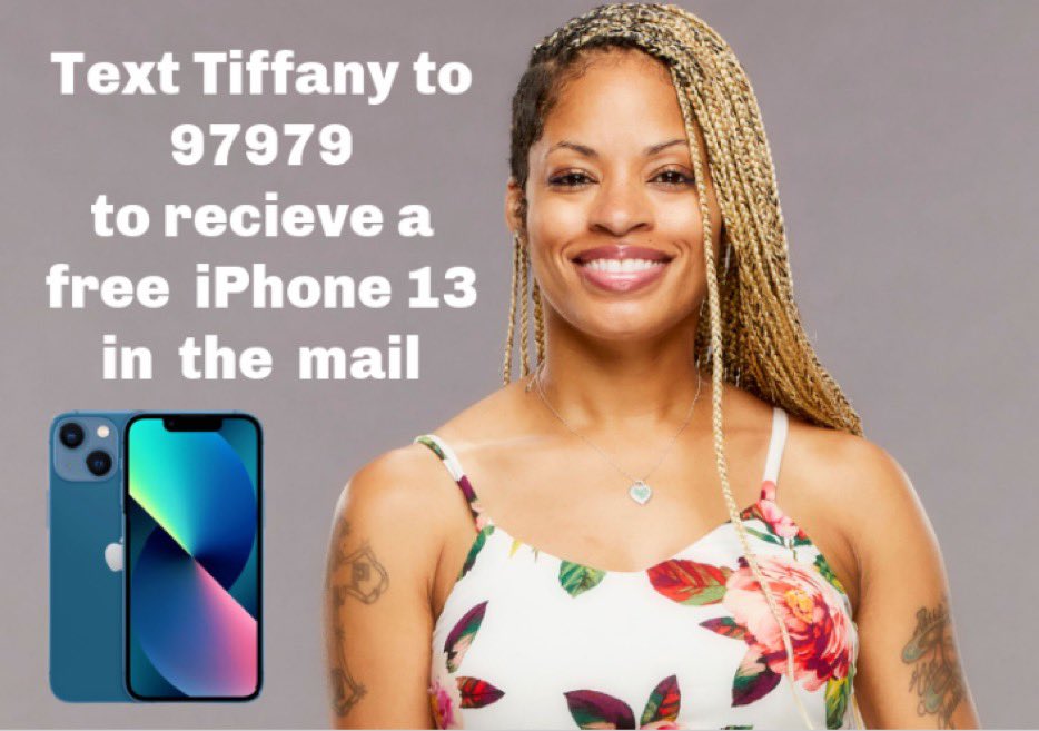 BrandenSays's tweet photo. Text Tiffany to 97979 https://t.co/3ChVXsMgr3
