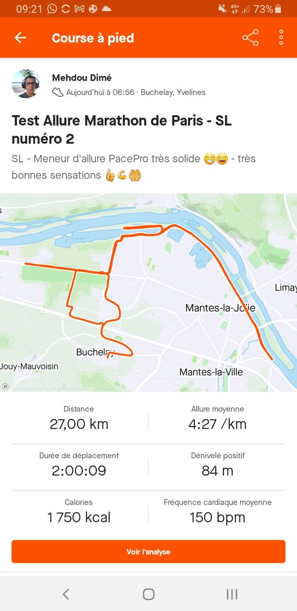 "La volonté de gagner ne signifie rien sans volonté de se préparer" (et pas que pour le RUN ...)