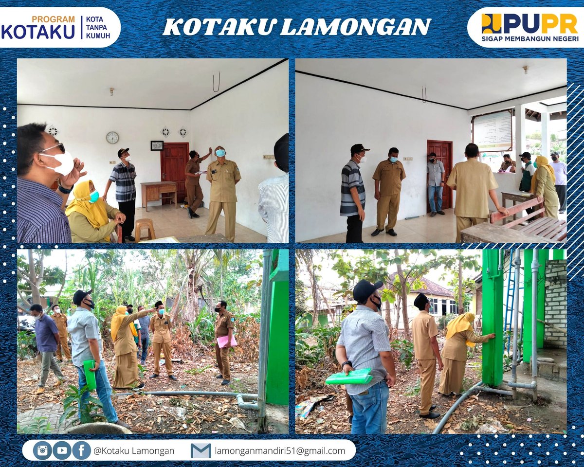 osp3jatim's tweet photo. Melaksanakan Kegiatan Monitoring lokasi CFW dari satker kabupaten lamongan di Desa Drajat dan Sendangagung Kec Paciran Kab. Lamongan

#CFWGasspoll #CFWOSP3jatim
#adakotakudikampungku
#kotatanpakumuh #kotakujatim2021
#kotakuosp3jatim https://t.co/3u1jIdpvnR