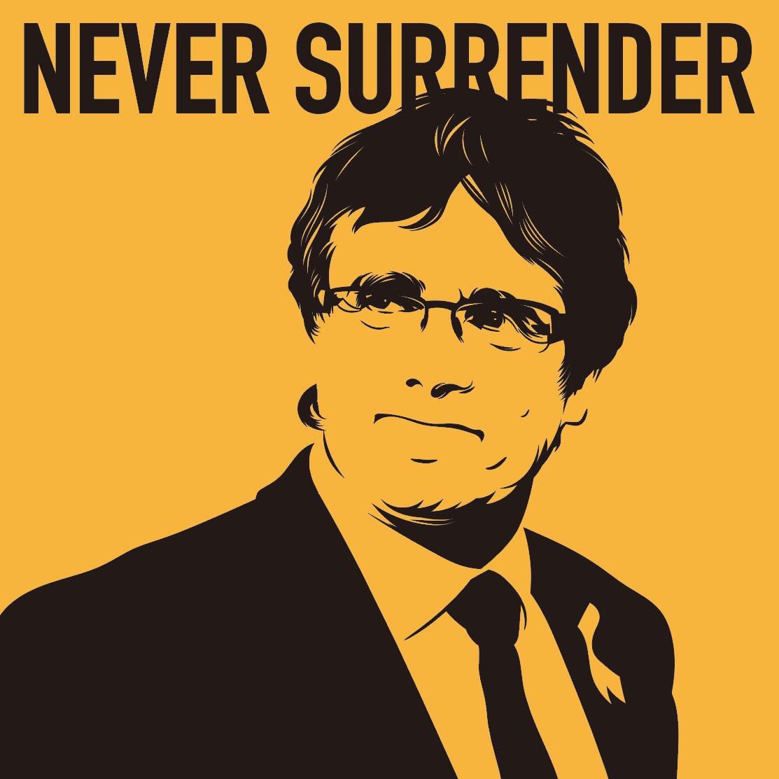 Dalla parte del popolo Catalano e del suo legittimo Presidente, <a href="/KRLS/">krls.eth / Carles Puigdemont</a>.
Le idee non vanno a processo e il principio di autodeterminazione dei popoli non sarà mai sconfitto. 🎗
#FreePuigdemont