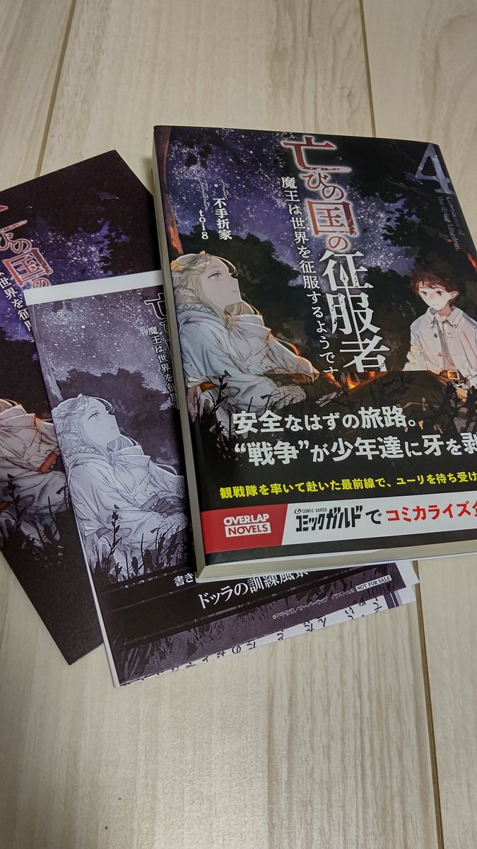 亡びの国の征服者 魔王は世界を征服するようです 第四巻が発売される Togetter 亡びの国の征服者 魔王は世界を征服するようです 第四巻が発売される Togetter