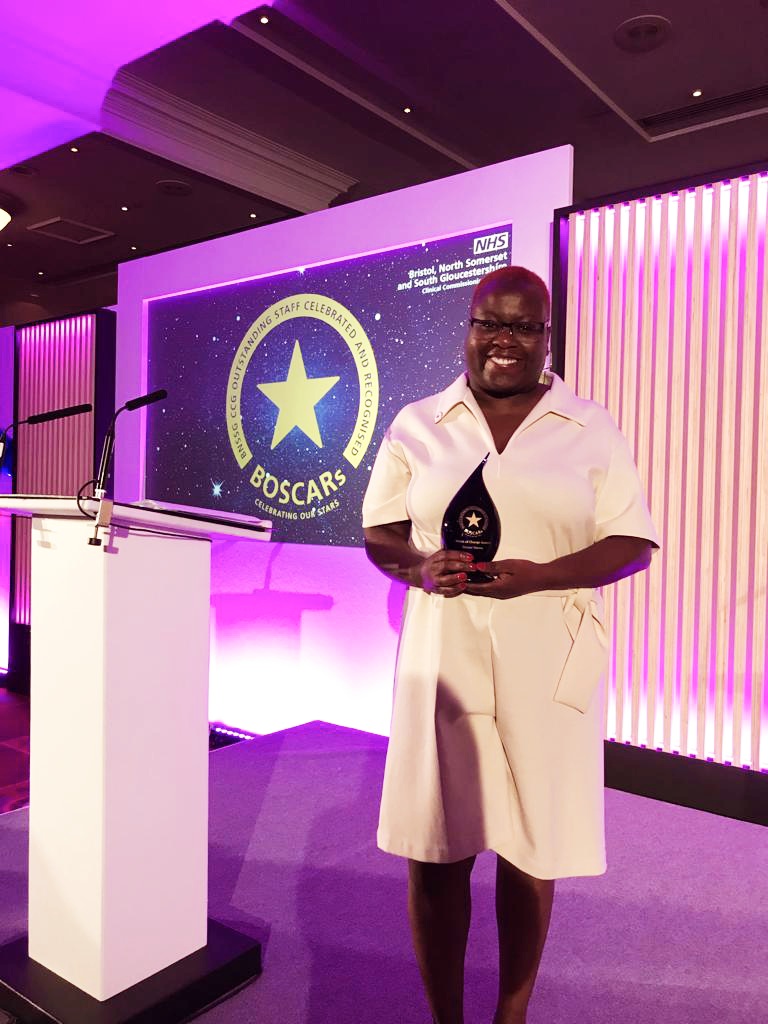 sharonwoma's tweet photo. 💃 oh, it must be the night fever 🎶
Great night at the @BNSSG_CCG #BOSCARs - thank you to all my amazing colleagues for the nomination and just for being you 🥰 https://t.co/ndg9AuwxEg