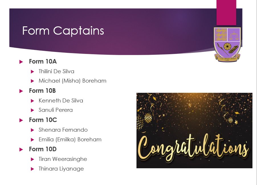 ssyear10's tweet photo. Congratulations to the Newly Appointed Year 10 Form Captains #BSC #KS4 https://t.co/n2qPaeS9Zb