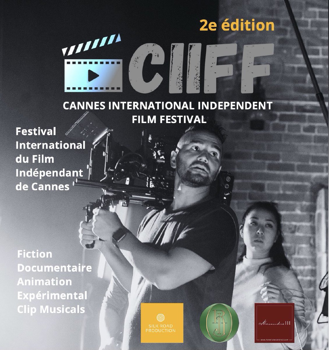 Yann_Lerat's tweet photo. Membre du jury au #Cannes International Independant #Film #Festival #CIIFF du 1er au 3 Oct. 2021 🎬
👉 https://t.co/oFElFIn68y https://t.co/xVQSweP5Hs