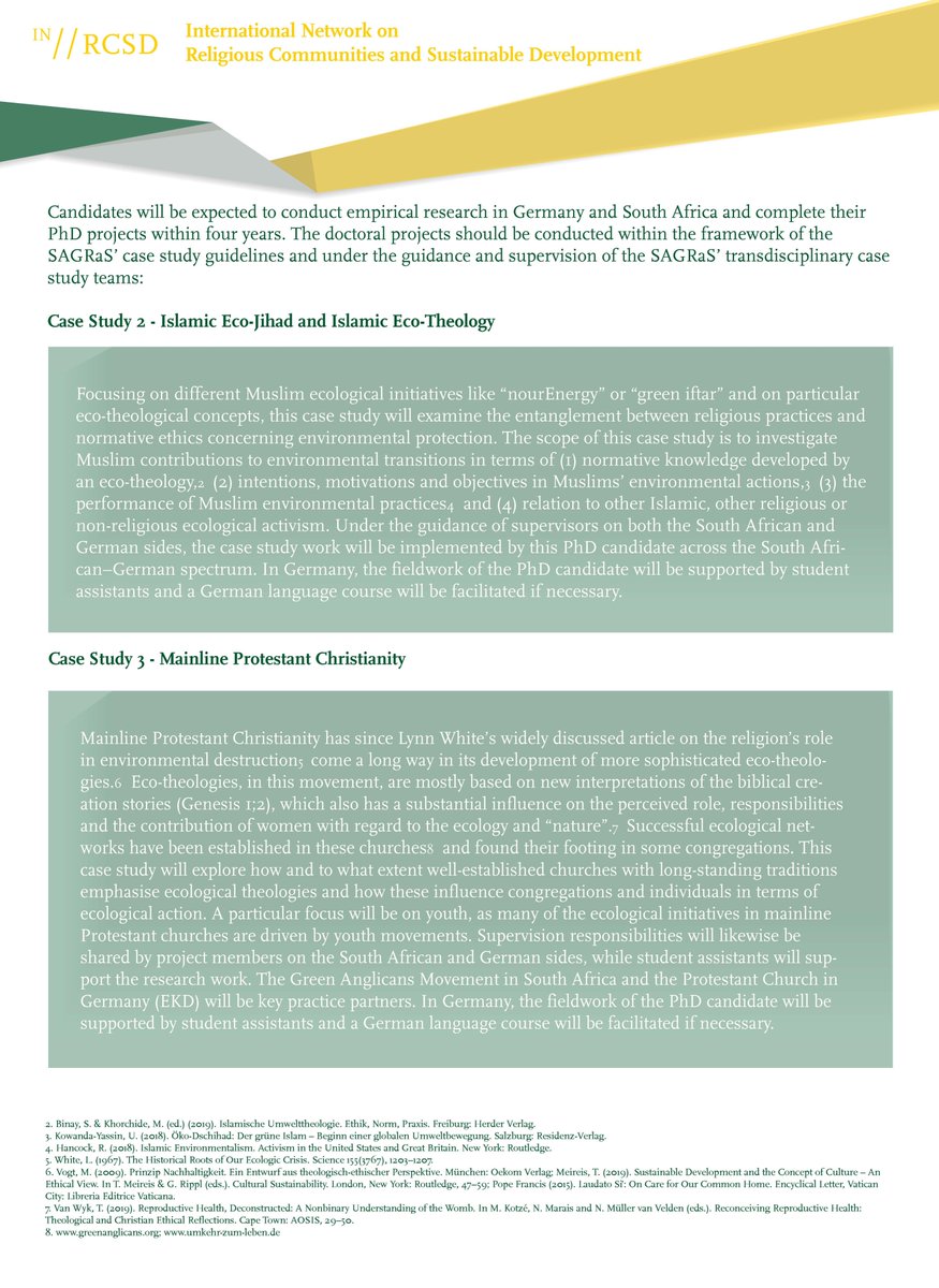 Religious Communities and Sustainable Development tweet media