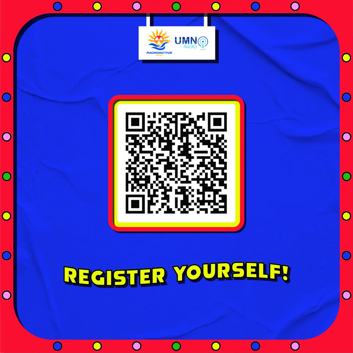 Suka bikin podcast? Yuk, ikutan lomba podcast di UMN Radioactive 2021! Ada hadiah puluhan juta yang nungguin lo! Lomba ini juga bakal dinilai langsung sama Podcaster Prambors Radio Jakarta yaitu COKIBER Coki dan Beryl🤩 
Yuk daftar sekarang! Open Registration 1-30 September'21🙌🏻