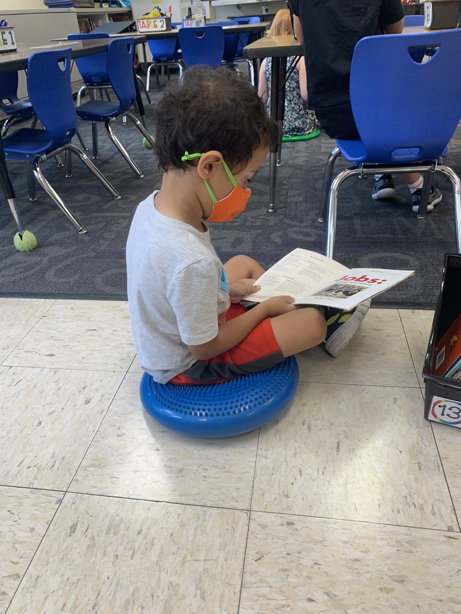 We are building up our reading stamina with different types of books! We don’t just read stories, we read books to learn about the world! <a href="/WyomingElem/">Wyoming Elementary</a>
