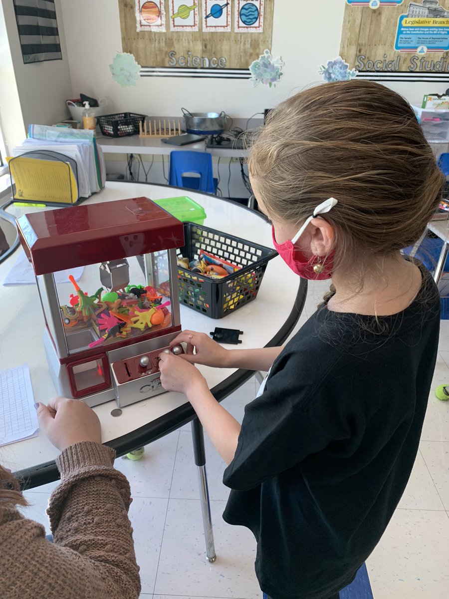 My claw machine is such a good incentive! They love it! ❤️