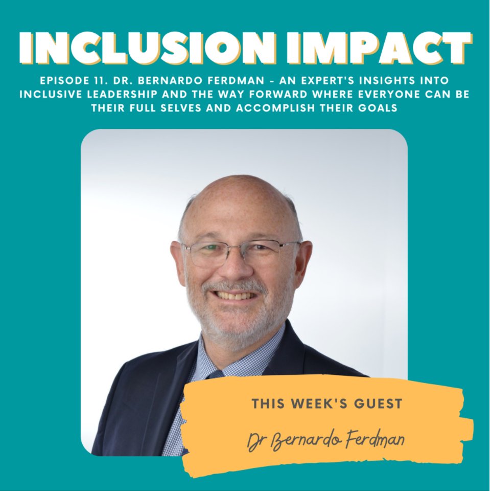 bferdman's tweet photo. Had a great time talking about #inclusive_leadership with @MelissaMAG8 & @saragullmaria on their podcast. Check it out!! #inclusion #leadership #DEI #diversity #equity #authenticity #organization_development https://t.co/mhjAQnrgbs
