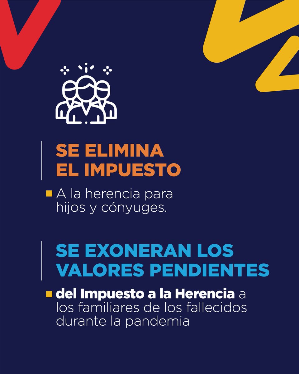 LassoGuillermo's tweet image. Vamos a eliminar impuestos que no tienen sentido y que dificulten la vida de los ciudadanos, especialmente las clases populares.
 
Conoce más de la simplificación del sistema tributario con el proyecto de Ley de Creación de Oportunidades. ⬇️
 
#EstaEsLaOportunidad