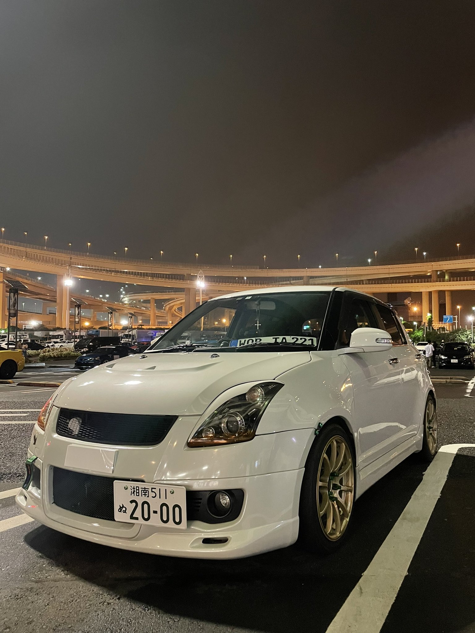 G.翡翠 スイフト ZC33S アイライン(ZWP塗装済み G.翡翠 スイフト ZC33S アイライン(各色塗装済み G.翡翠