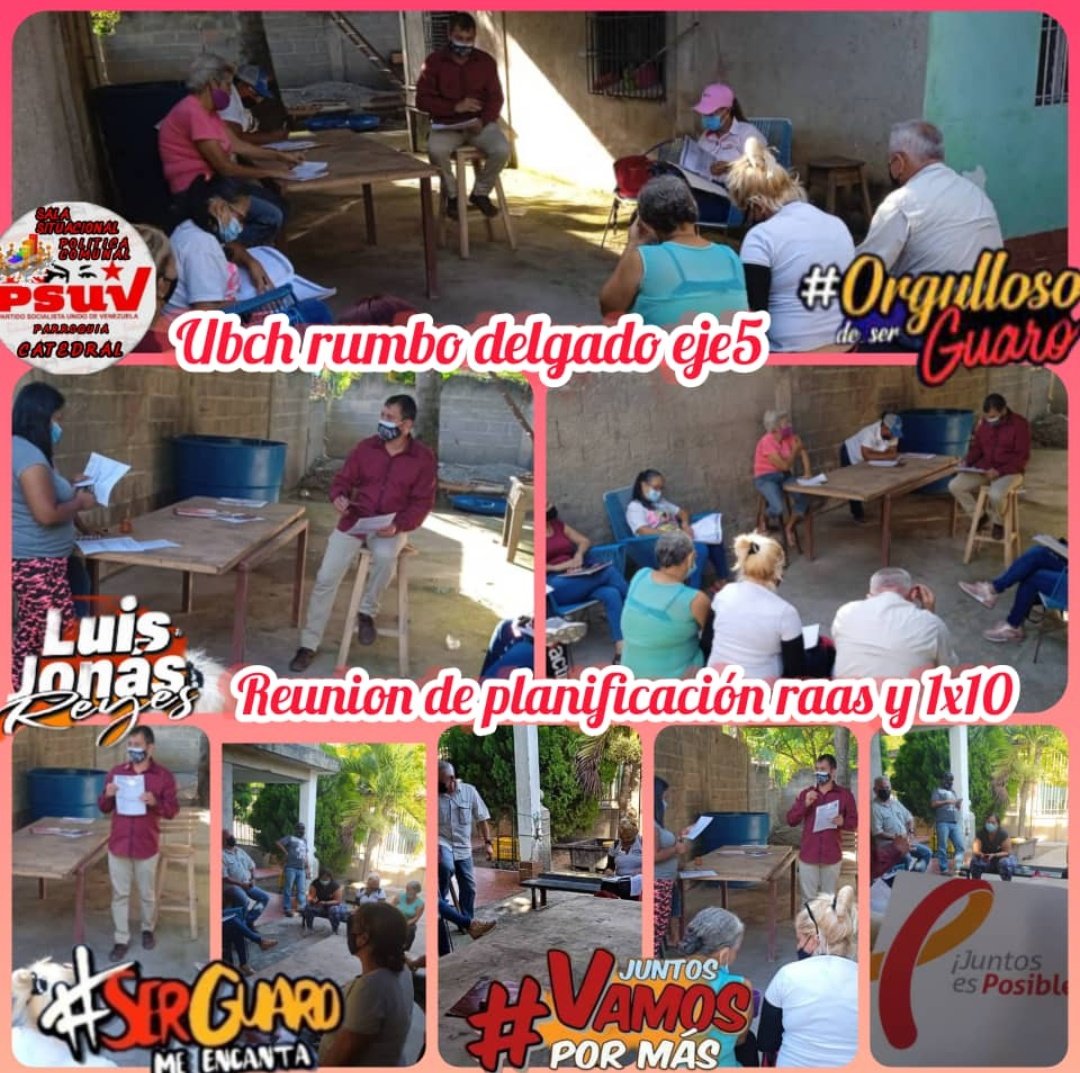 PsuvIribarrenVe's tweet photo. #23Sep #NotiPsuv 📰
EJE #5 Parroquia Catedral
Excelente reunión de planificación con Articulador, Jefes UBCH, Lideres de Comunidad, Lideres Calle.
Construyendo la Victoria #21N Seguimos en Batalla junto al pueblo ¡Venceremos!
#VenezuelaDialogaPorLaPaz
@PartidoPSUV https://t.co/QFB1EVTn3j