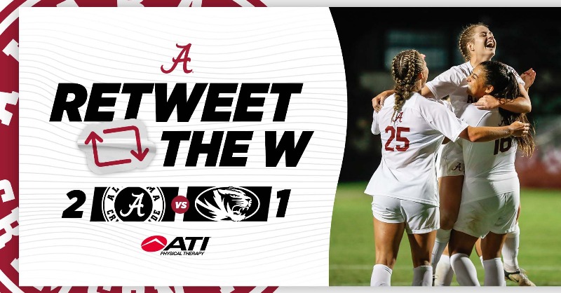 First home SEC match 🤝 First SEC win for <a href="/AlabamaSoccer/">Alabama Soccer</a>
