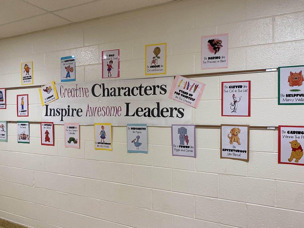 WhittyLibrarian's tweet photo. Creative Characters Inspire Awesome Leaders! Who is your favorite book character? #whitmanfutureleaders @HerrAndersonWT https://t.co/S8SQqaW79o