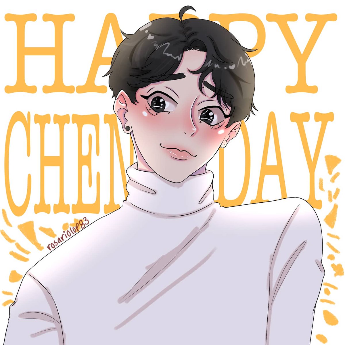 rosaloart's tweet photo. Sooo I stopped being lazy and finished it😹
So happy Belated birthday chen!!
#exo #happychendae #jongdae #exoart #kpop https://t.co/4zQ5PXby30