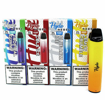 topvaporstech's tweet photo. New &amp; hotest item hyde Rebel 4500 puffs.
Welcome to contact us for more info,please whatsapp me at +86 13510539497 or email me :nicole@topvaporstech.com
Facebook:Nicole Topvaporstech
Instagram:nicolevape9 https://t.co/lFk6bHjJCV