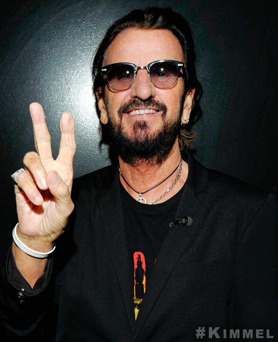 JimmyKimmelLive's tweet photo. Ringo Starr. Simone Biles. The Doobie Brothers. 🤩 https://t.co/ccI75vbynC