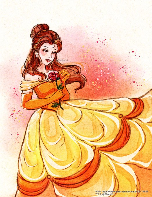 ディズニープリンセスのtwitterイラスト検索結果
