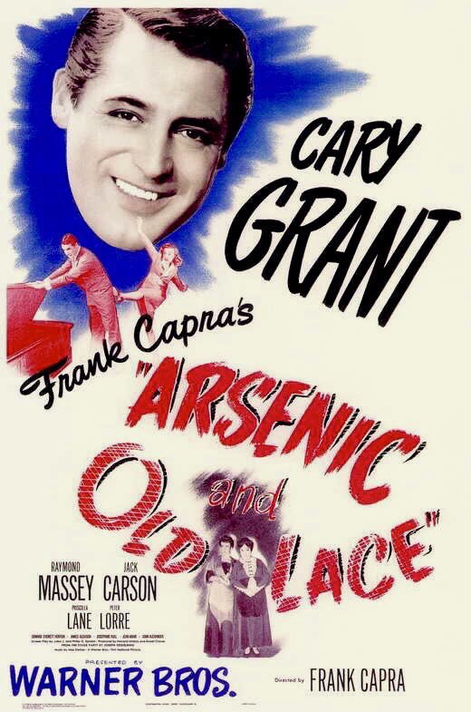 FilmNewsNos's tweet photo. 🎬MOVIE HISTORY: 77 years ago today, September 23, 1944, the movie ‘Arsenic and Old Lace’ opened in theaters!
#CaryGrant #JosephineHull #JeanAdair #RaymondMassey #PeterLorre #PriscillaLane #JohnAlexander #JackCarson #JohnRidgely #EdwardEverettHorton #GrantMitchell #VaughanGlaser https://t.co/g3wvezgAOF