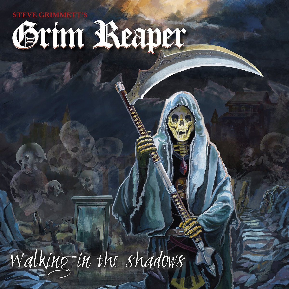 ThisDayInMETAL's tweet photo. Sept 23rd 2016 #GrimReaper released the album “Walking in the Shadows” #WingsOfAngels #Thunder #HeavyMetal

Did you know..
Because of legal issues that had prevented Steve Grimmett from recording and performing under that name, the band became Steve Grimmett's Grim Reaper https://t.co/Y3SAsTXK1g