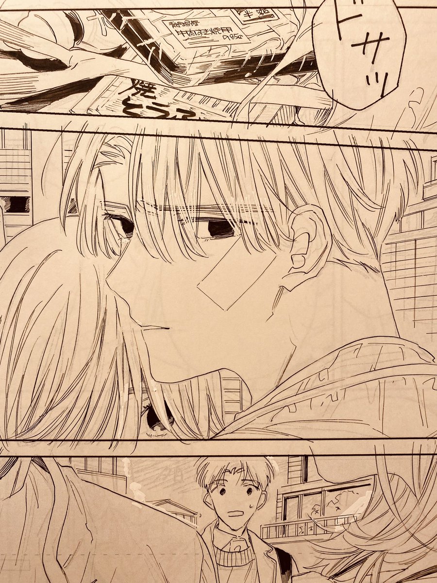 線画。 