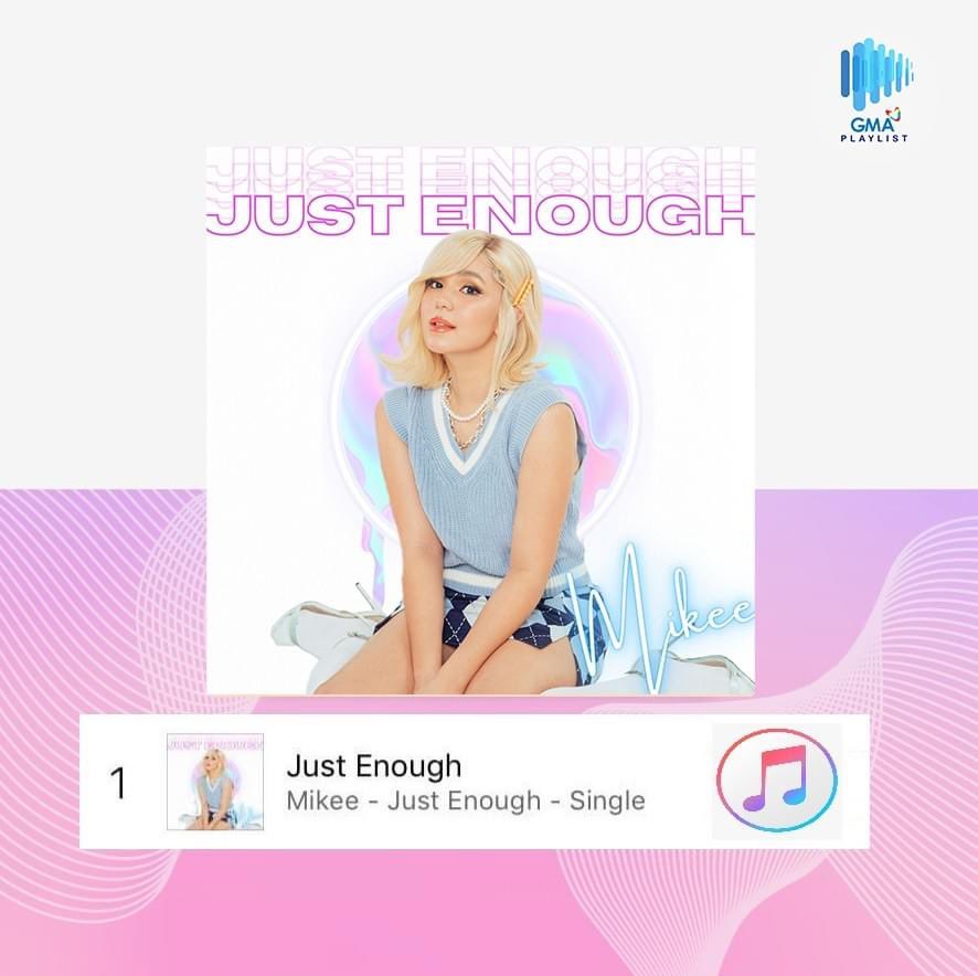 Number 1 on iTunes Philippines Top Songs chart! 👏🏻

#MikeeJustEnough <a href="/mikeequintos/">Mikee Quintos</a> <a href="/MQSweeties/">MIKEE QUINTOS OFC</a>