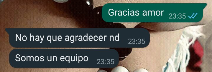 Cuando quiere se zarpa en tierna jajaj
Te amo pelo duro❤