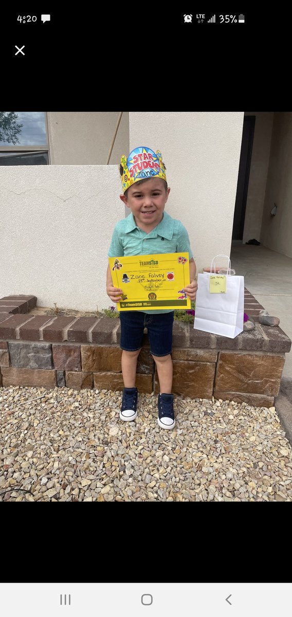 nrede_OKES's tweet photo. Congratulations to my September Pre-K3 All Star Students! 🥳 #TeamSISD #BuffaloPride #AllStarStudent 🌟 https://t.co/cgsvp00nPm