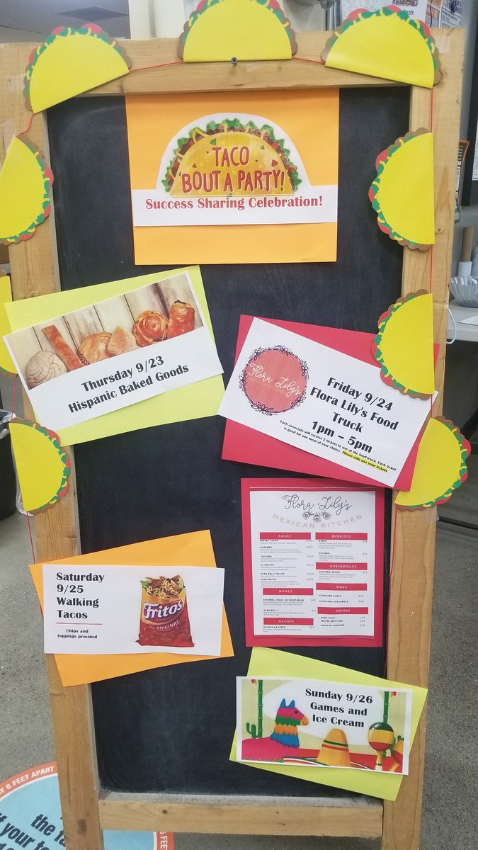 Sarah Liggett (@skauffman78) on Twitter photo Taco 'bout a Party! 🌮🎉Day 1 of our Success Sharing Celebration was Hispanic Baked Goods and treats from Indiana Mexican Bakery in Fort Wayne! <a href="/BPlantenberg/">Brody Plantenberg</a> #successSharing2021 #HispanicHeritageMonth Taco 'bout a Party! 🌮🎉Day 1 of our Success Sharing Celebration was Hispanic Baked Goods and treats from Indiana Mexican Bakery in Fort Wayne! <a href="/BPlantenberg/">Brody Plantenberg</a> #successSharing2021 #HispanicHeritageMonth