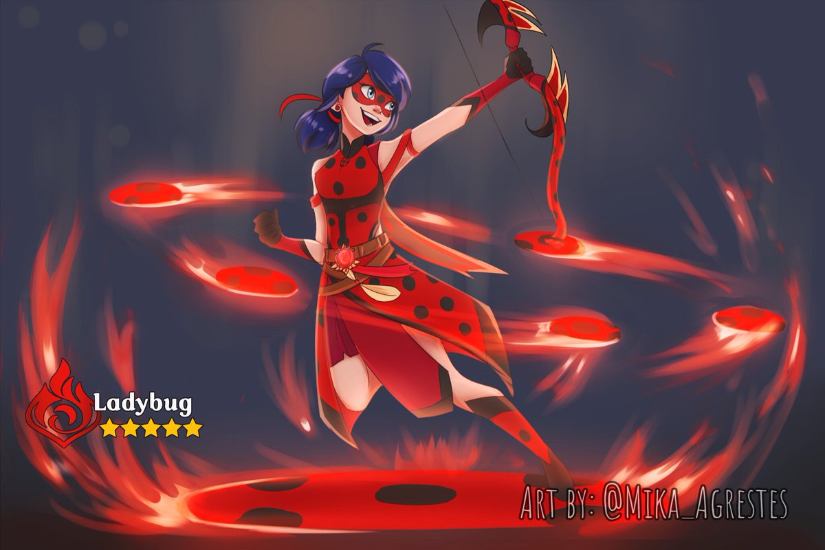 mika_agrestes's tweet image. Ladybug &amp;amp; Chat Noir || Miraculous Ladybug × Genshin Impact [CROSSOVER]

Pido perdón, no sé hacer fuego 😔👊
Pronto haré los demás personajes, sólo denme tiempo, sí es algo tardado hacerlos ✌💕
-
-
-
#MiraculousLadybug #genshinimpact  #illustration #fanart #crossovers