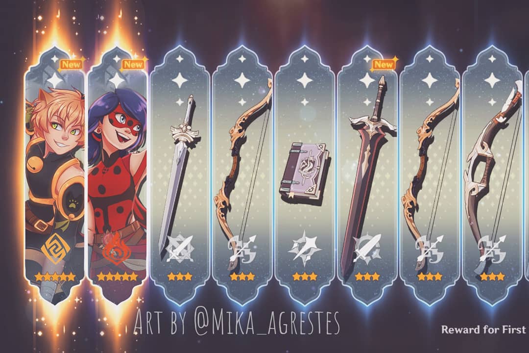 mika_agrestes's tweet image. Ladybug &amp;amp; Chat Noir || Miraculous Ladybug × Genshin Impact [CROSSOVER]

Pido perdón, no sé hacer fuego 😔👊
Pronto haré los demás personajes, sólo denme tiempo, sí es algo tardado hacerlos ✌💕
-
-
-
#MiraculousLadybug #genshinimpact  #illustration #fanart #crossovers