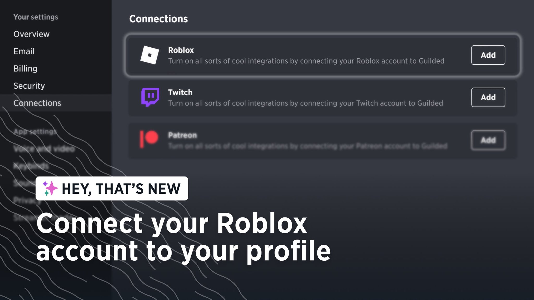 Roblox integrations